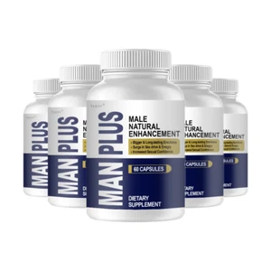 (5 Pack) Manplus - Man plus Natural Supplement for Men - Picture 1 of 12