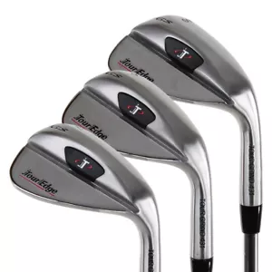 Tour Edge Golf TGS 3-Piece Wedge Set (52*/56*/60*) Approach, Sand & Lob NEW - Picture 1 of 1