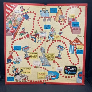 1953 Vintage Howdy Doody TV game Board Only - Picture 1 of 11