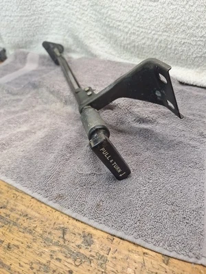 84-88 Toyota Pickup 4Runner Parking Brake Emergency Brake Handle Rod Pull Turn - Image 1 of 4