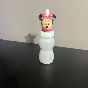 Disney Minnie Mouse Buono 2 Coltivare Succo Bottiglia Topper e Bottiglia C - Foto 1 di 2