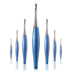 Furls Odyssey Crochet Hook BLUE with Nickel, DISCONTINUED/RARE - Picture 1 of 44