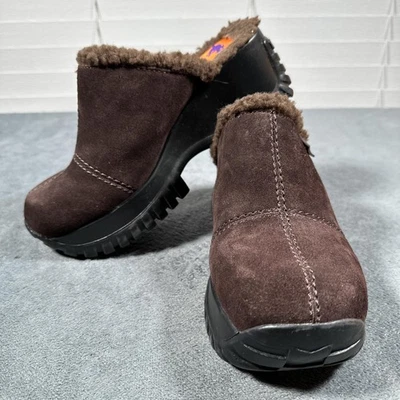 Zapatos Rocket Dog para mujer talla 8 marrón gamuza plataforma zuecos mulas forrados de piel sintética Foto 1 de 4