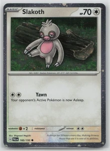 Pokemon Card Slakoth (Cosmos Holo) Common Miscellaneous Cards & Products 160/193 - Picture 1 of 2