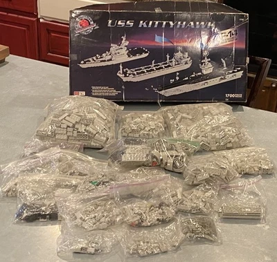 Mega Bloks Pro Builder Set USS Kitty Hawk #9780 READ - Image 1 of 4