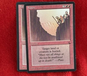 MTG Fessure The Dark Regular Rosso istantaneo - Foto 1 di 2