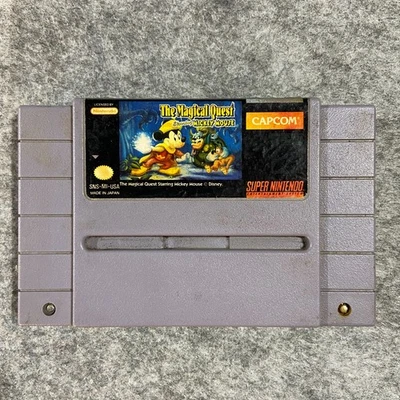 Magical Quest starring Mickey Mouse (Super Nintendo SNES, 1992) - Image 1 of 3