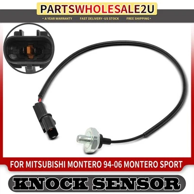 Ignition Knock Detonation Sensor for Mitsubishi Montero 1994 1995 1996 1997-2006 - Image 1 of 4