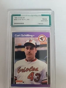 1989 Donruss - Curt Schilling #635 *Denotes Next to PERFORMANCE (RC) - Picture 1 of 2