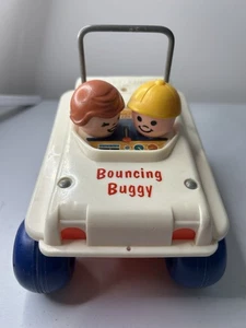 Vintage Fisher Price Hüpfbuggy Spielzeug 1973 #122 - Bild 1 von 5