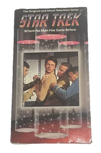 Star Trek “Where No Man Has Gone Before” Episodio 2 Cinta VHS NUEVA SELLADA - Imagen 1 de 4