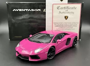 Autoart 1/18 Lamborghini Aventador LP700-4 Pink 74660 Signature Die-cast Model - Picture 1 of 24
