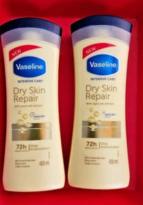 2 PACK VASELINE INTENSIVE CARE ESSENTIAL HEALING BODY LOTION 10 FL OZ EACH - Picture 1 of 3