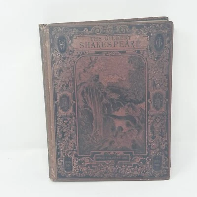 Sir John Gilbert's Shakespeare The Works Of Shakespeare 1882 Illustrated 1st Ed - Image 1 of 4