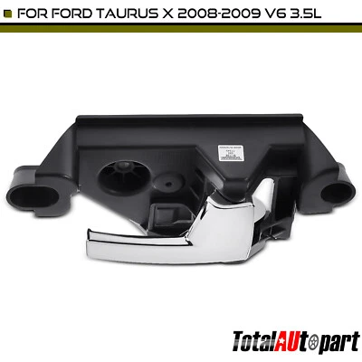 Manija de puerta interior de palanca cromada para Ford Taurus X 2008-2009 delantera derecha Foto 1 de 4