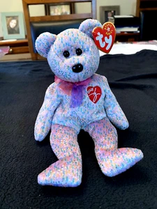 Ty 2001 Retired Signature Beanie Bear, MWMT, Private Collection, Original Owner - Bild 1 von 8