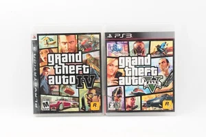 Lot 2 Grand Theft Auto 4 5 PS3 PlayStation 3 Japan JP Game #712 - Picture 1 of 7