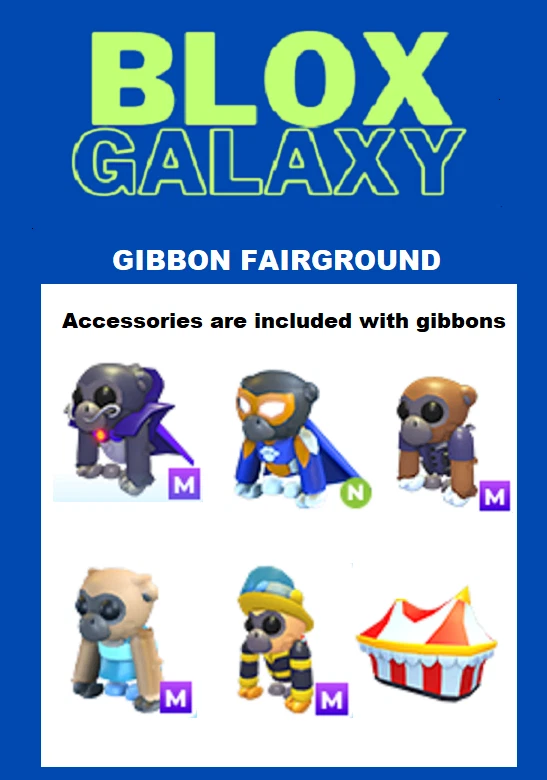 Gibbon Fairground - Standard Gibbon Box - Adopt your pets