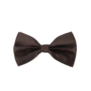 Kids Small Solid Color Adjustable Tuxedo Neck Bowtie Bow Tie - Diff Colors - Picture 1 of 21