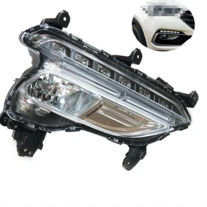 For 2017 2018 Hyundai Santa Fe Sport Passenger Right Side LED Fog Light DRL Lamp - Picture 1 of 12
