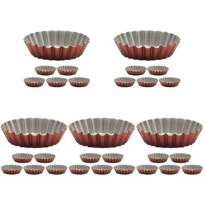 5 PCS Blumförmige Eiertorteform Mini-Kuchenformen Törtchenpfannen - Bild 1 von 12