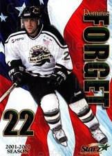 2001-02 Louisiana Ice Gators #5 Dominic Forget
