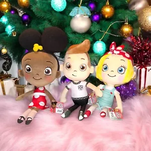 Muñecas de peluche Ada Twist Scientist ADA-ROSIE e IGGY lote completo de 3 nuevas con etiquetas - Imagen 1 de 10