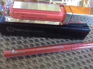 beauticontrol LIP GLOSS & Perfecting Lip Pencil Color Peachy Warm (set Of 2)π - Picture 1 of 4
