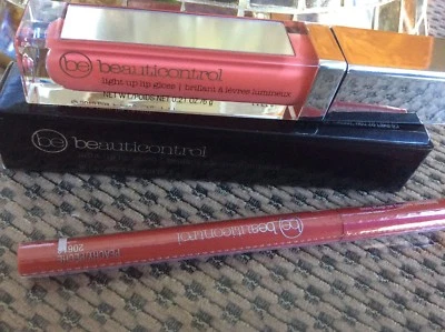 beautyicontrol блеск для губ и совершенствование кромки карандаш цвет персиковый теплый (комплект из 2)💄 - Изображение 1 из 4