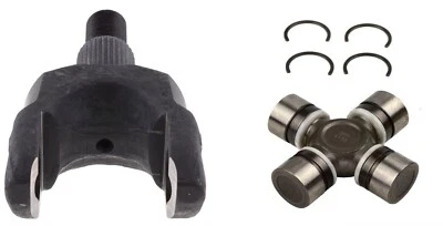 Eje cromado eje y junta en U para Jeep Wrangler Dana 44 2007 a 16 delantero Foto 1 de 4