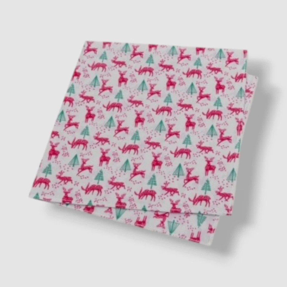 Tommy Hilfiger Hombre Blanco Conversacional Vacaciones Festivo Seda Bolsillo Cuadrado Foto 1 de 1