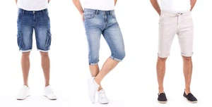 ♥BLUE MONKEY HERRENJEANS SHORTS ♥ CAPRI ♥ CARGO ♥ W32 ♥ NEU ♥ B WARE ♥ - Bild 1 von 10
