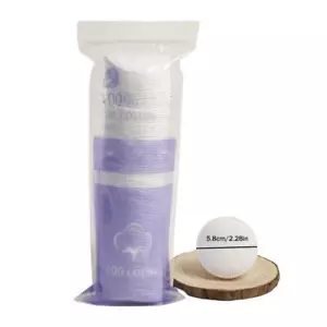 100 Pezzi Pastiglie di Cotone Trucco Assorbenti Acqua, Morbide e Comode Pelle Pfl R5A5 - Foto 1 di 15