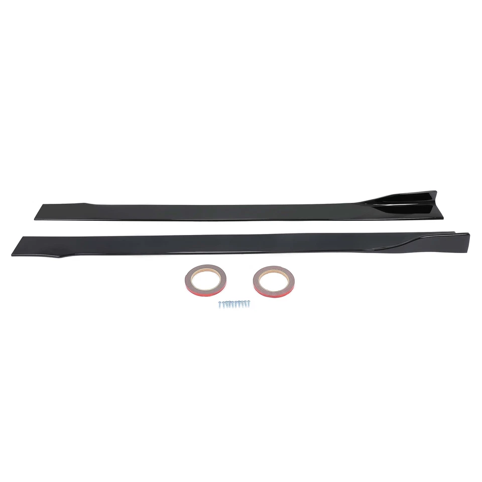 2.1M Whole Piece Side Skirt Extension Splitter Lip For Infiniti Q50 2014-23 - Image 1 of 4