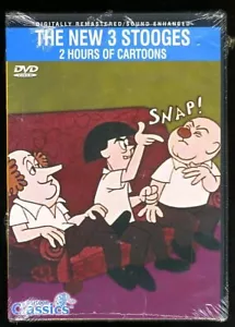 THE NEW 3 STOOGES DVD Cartoon Fun - Picture 1 of 2