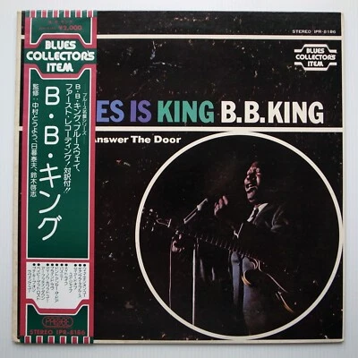 B.B. King ‎– Blues Is King JAPAN 1973 NEAR MINT vinyl LP IPR-8186 - Image 1 of 4