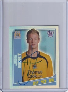 TOPPS TOTAL FOOTBALL PL JOE HART OFFICIAL AUTOGRAPH AUTO SIGNED STICKER - Picture 1 of 2