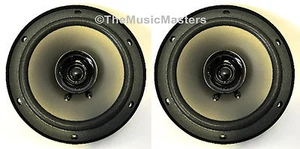 2X TWO 6" inch Dual Cone Car Stereo Audio SPEAKER Factory OEM Style Replacement - Picture 1 of 8