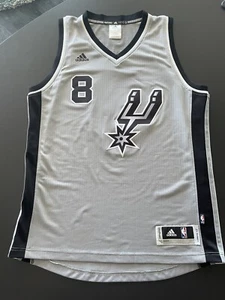 San Antonio Spurs NBA🏀 Adidas #8 Patty Mills🇦🇺Swingman Mens Jersey Size Large - Picture 1 of 10