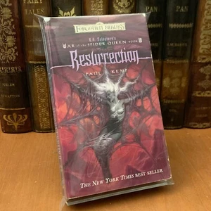 Resurrection, War of the Spider Queen 6, Dungeons & Dragons - FREE SHIP at $50 - Picture 1 of 6