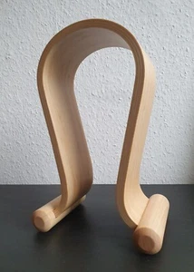 Kopfhörerhalter Kopfhörer Halter Kopfhörerständer Ständer Bambus Kalibri - Bild 1 von 4