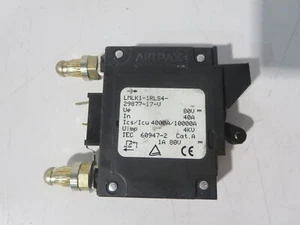 AIRPAX LMLK1-1RLS4-29877-17-V CIRCUIT BREAKER 40 AMPS 80 VOLTS BULLET - Picture 1 of 4