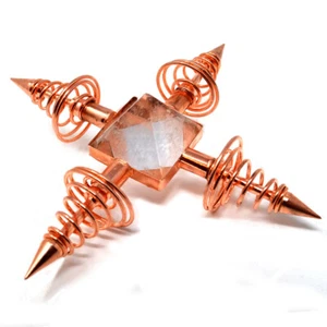 Copper Spiritual ENERGY GENERATOR Meditation Reiki Aura Divining Ghost Hunting - Picture 1 of 9