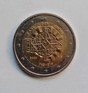 Deutschland 2 Euro Sondermünze 2023 Karl der Große - G - Umlaufmünze - Bild 1 von 2