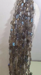 Filo di perline in labradorite naturale 24 cm 50 ct circa - Foto 1 di 4
