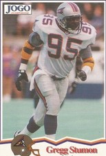 1994 JOGO CFL GREGG STUMON SHREVEPORT PIRATES #12 (SOUTHERN ARKANSAS UNI)