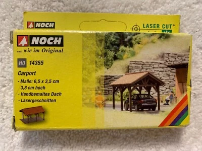 Noch #14355 HO Scale Carport - Image 1 of 2