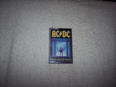 AC/DC--WHO MADE WHO    *CASSETTE*  #134 - Image 1 of 4