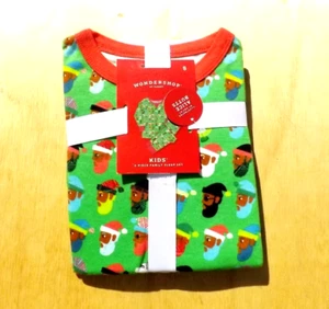 Boys Size Small (5) Pajamas Set, Cat & Jack, WOndershop Afro-Centric Dad Print - Picture 1 of 3