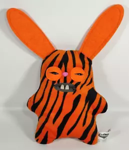 Fuggler Rabid Rabbit Tiger Plush 9" Funny Ugly Monster Soft Toy - Picture 1 of 3